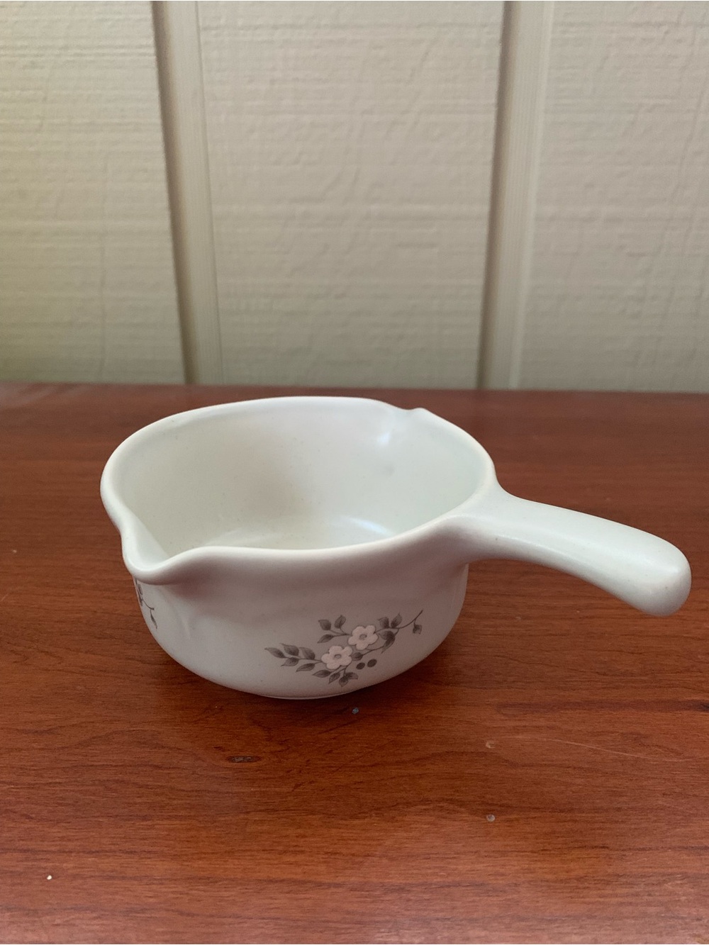Pfaltzgraff Heirloom 1980’s Floral Stoneware Potpourri Butter Warming Vintage